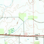 United States Geological Survey Butler West, IN (1992, 24000-Scale) digital map
