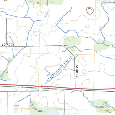 United States Geological Survey Butler West, IN (2022, 24000-Scale) digital map