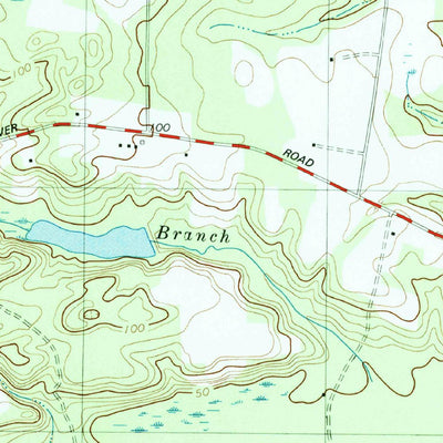 United States Geological Survey Butlers Bay, SC (1979, 24000-Scale) digital map