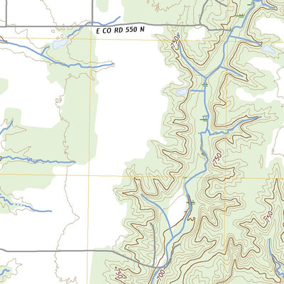 United States Geological Survey Butlerville, IN (2022, 24000-Scale) digital map