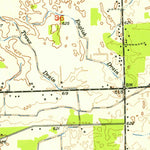 United States Geological Survey Butman, MI (1952, 24000-Scale) digital map