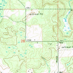 United States Geological Survey Butman, MI (1969, 24000-Scale) digital map