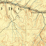 United States Geological Survey Butte E, MT (1889, 250000-Scale) digital map