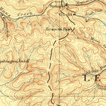 United States Geological Survey Butte E, MT (1889, 250000-Scale) digital map