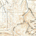 United States Geological Survey Butte E, MT (1899, 250000-Scale) digital map