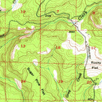United States Geological Survey Butte Falls, OR (1954, 62500-Scale) digital map