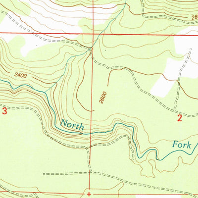United States Geological Survey Butte Falls, OR (1997, 24000-Scale) digital map