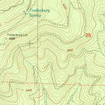 United States Geological Survey Butte Falls, OR (1997, 24000-Scale) digital map