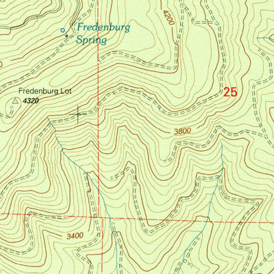 United States Geological Survey Butte Falls, OR (1997, 24000-Scale) digital map