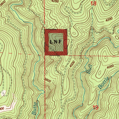 United States Geological Survey Butte Meadows, CA (1995, 24000-Scale) digital map