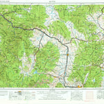 United States Geological Survey Butte, MT (1958, 250000-Scale) digital map