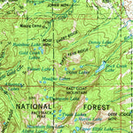 United States Geological Survey Butte, MT (1958, 250000-Scale) digital map