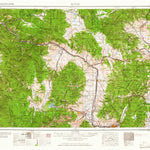 United States Geological Survey Butte, MT (1962, 250000-Scale) digital map