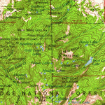 United States Geological Survey Butte, MT (1962, 250000-Scale) digital map
