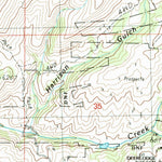 United States Geological Survey Butte North, MT (1989, 24000-Scale) digital map