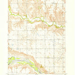 United States Geological Survey Butte NW, NE-SD (1951, 24000-Scale) digital map