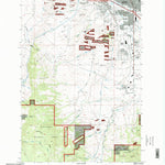 United States Geological Survey Butte South, MT (1996, 24000-Scale) digital map
