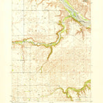 United States Geological Survey Butte SW, NE (1951, 24000-Scale) digital map