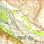 United States Geological Survey Butte SW, NE (1951, 24000-Scale) digital map