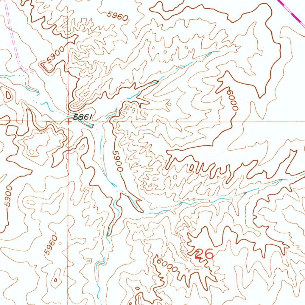 Butte Well, WY (1952, 24000-Scale) Map by United States Geological ...