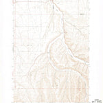 United States Geological Survey Butter Creek Junction, OR (1968, 24000-Scale) digital map