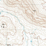 United States Geological Survey Butterbowl, TX (1983, 24000-Scale) digital map