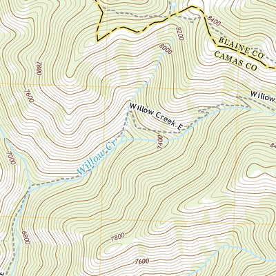 United States Geological Survey Buttercup Mountain, ID (2020, 24000-Scale) digital map