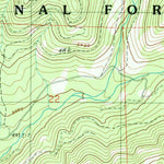 United States Geological Survey Butterfield Gulch, ID (1990, 24000-Scale) digital map
