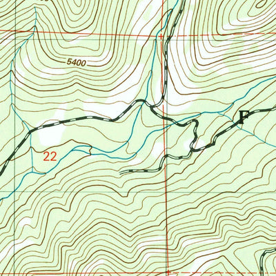United States Geological Survey Butterfield Gulch, ID (2004, 24000-Scale) digital map