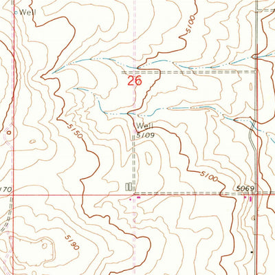 United States Geological Survey Butterfly Butte, ID (1964, 24000-Scale) digital map