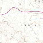 United States Geological Survey Butterfly Peak, CA (1981, 24000-Scale) digital map