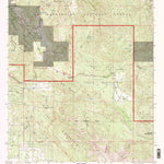 United States Geological Survey Butterfly Peak, CA (1996, 24000-Scale) digital map