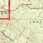 United States Geological Survey Butterfly Peak, CA (1996, 24000-Scale) digital map