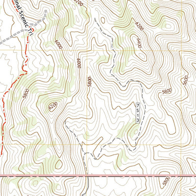 United States Geological Survey Butterfly Peak, CA (2021, 24000-Scale) digital map