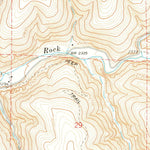 United States Geological Survey Buttermilk Canyon, OR (1969, 24000-Scale) digital map