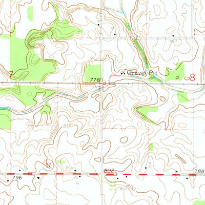 United States Geological Survey Butternut, MI (1967, 24000-Scale) digital map