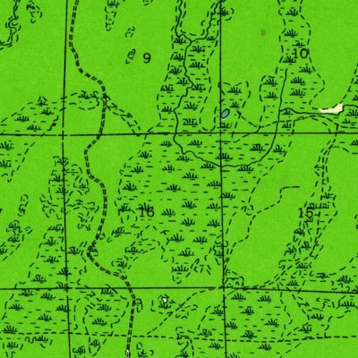 United States Geological Survey Butternut, WI (1940, 48000-Scale) digital map