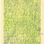 United States Geological Survey Butternut, WI (1950, 48000-Scale) digital map
