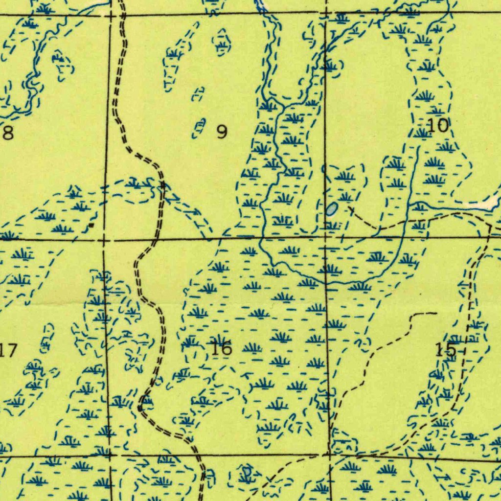 Butternut, WI (1950, 48000-Scale) Map by United States Geological ...