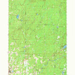 United States Geological Survey Butternut, WI (1968, 62500-Scale) digital map