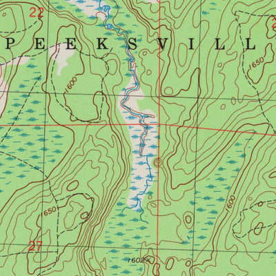 United States Geological Survey Butternut, WI (1984, 24000-Scale) digital map