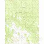 United States Geological Survey Buttes Of The Gods, OR (1988, 24000-Scale) digital map