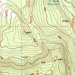 United States Geological Survey Buttes Of The Gods, OR (1998, 24000-Scale) digital map