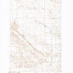 United States Geological Survey Button Butte, MT (1984, 24000-Scale) digital map