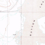 United States Geological Survey Button Lake, NV (1980, 24000-Scale) digital map