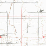 United States Geological Survey Button Mesa NE, NM (1979, 24000-Scale) digital map
