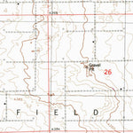 United States Geological Survey Button Mesa NE, NM (1979, 24000-Scale) digital map