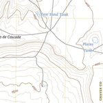 United States Geological Survey Button Mesa South, NM (2023, 24000-Scale) digital map