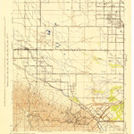 United States Geological Survey Button Willow, CA (1942, 62500-Scale) digital map