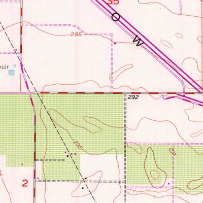 United States Geological Survey Buttonwillow, CA (1954, 24000-Scale) digital map